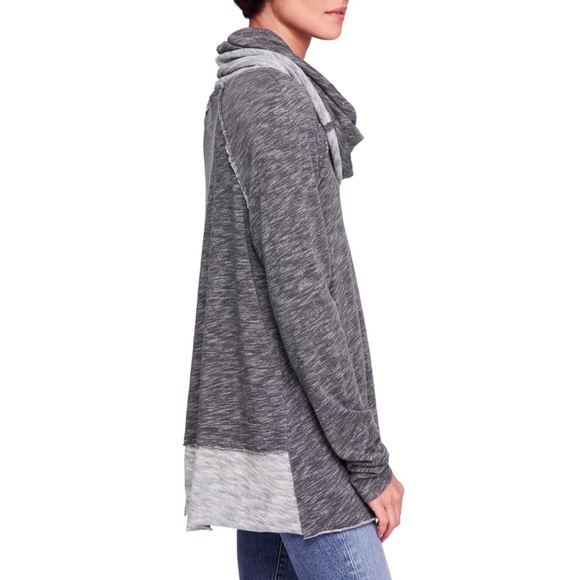 FREE PEOPLE | Cocoon Gray Pullover Slouchy Knit - Picture 3 of 10